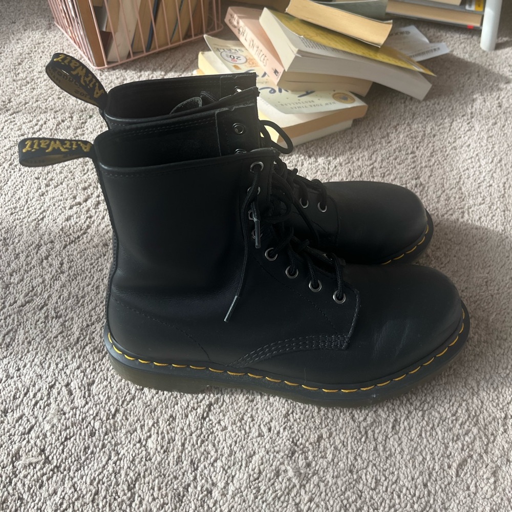 Black Doc Martens Boots in basically New Condition!